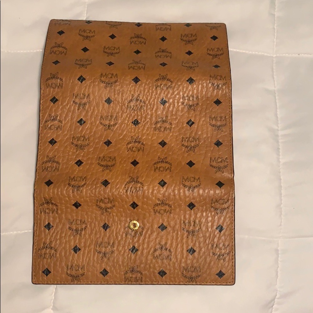 Three fold wallet in Visetos Original